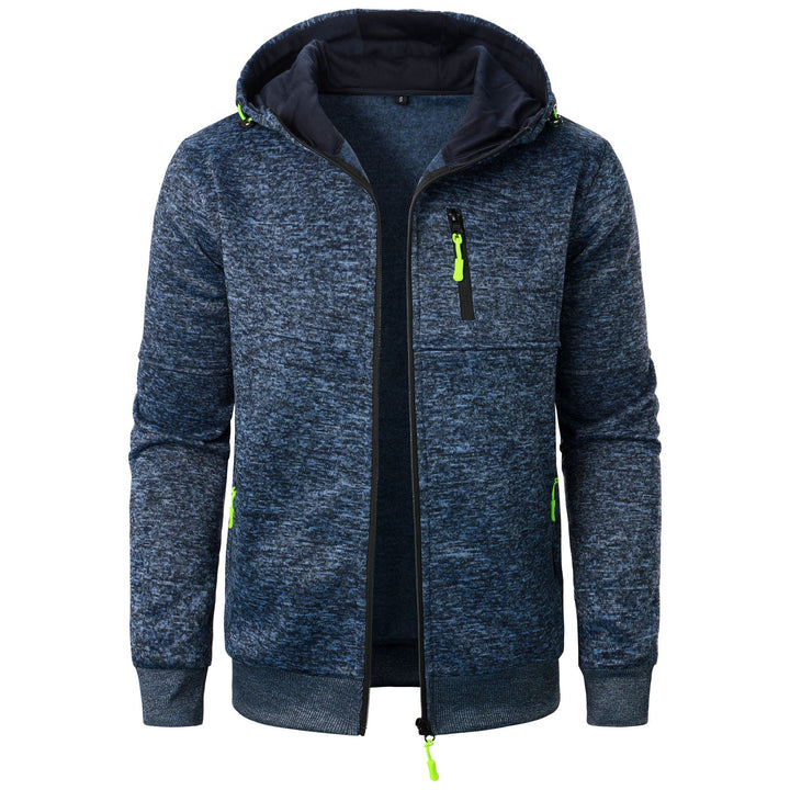 Hooded Jacket Knit Cardigan