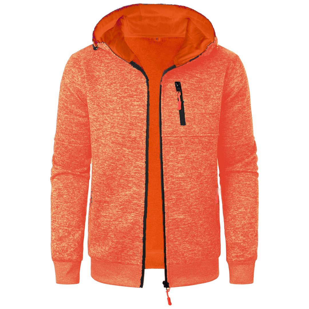 Hooded Jacket Knit Cardigan