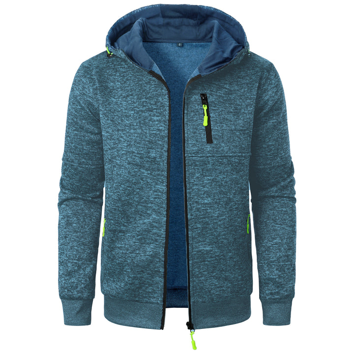 Hooded Jacket Knit Cardigan