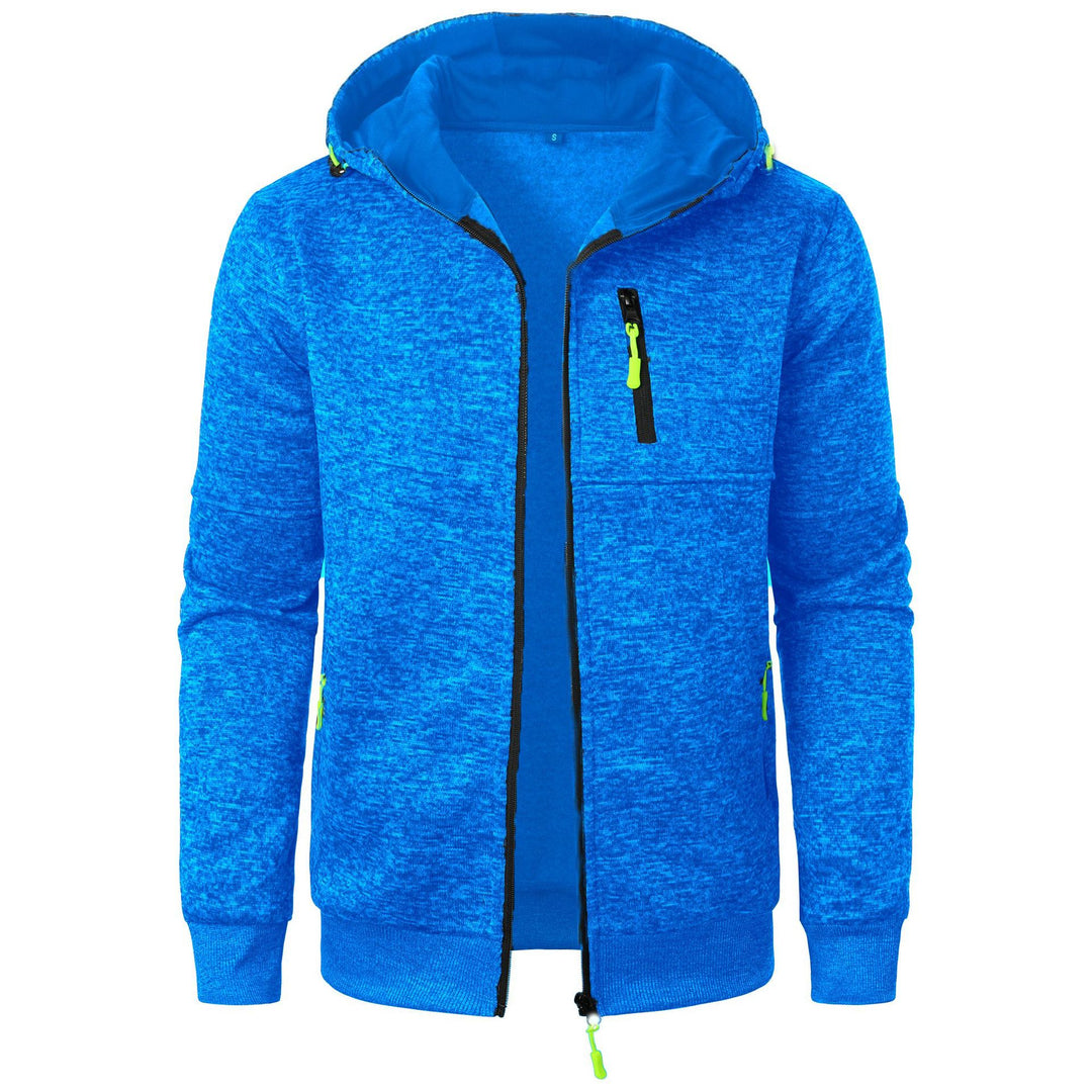 Hooded Jacket Knit Cardigan