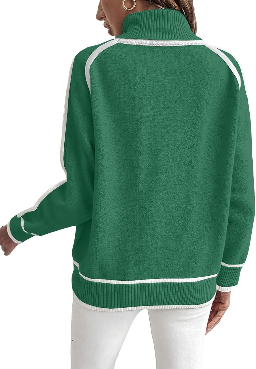 Women'S Long-Sleeved Turtleneck Top