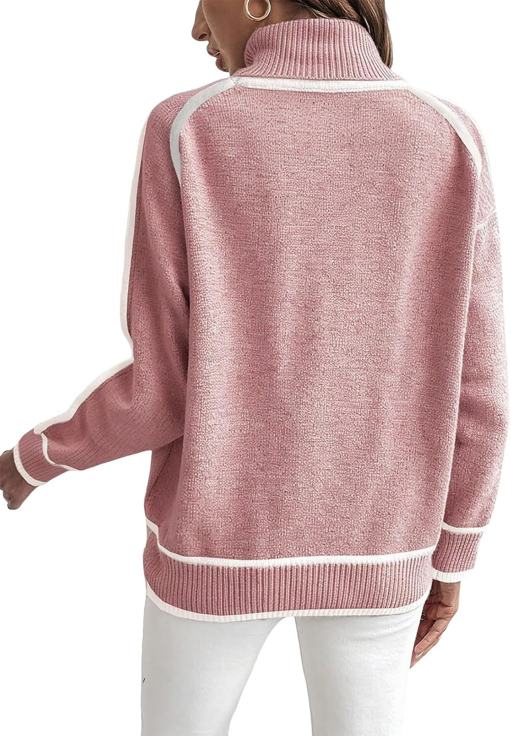 Women'S Long-Sleeved Turtleneck Top