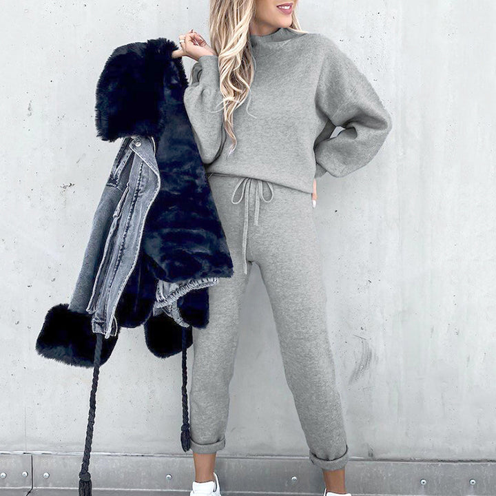 Windproof Long-Sleeve Lace-Up Set