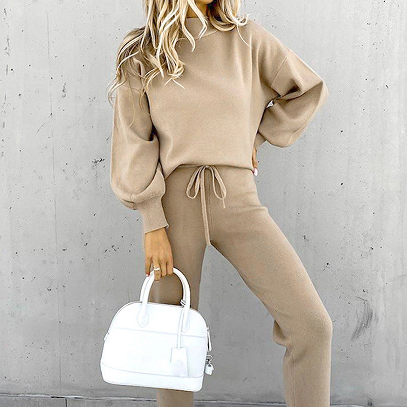 Windproof Long-Sleeve Lace-Up Set