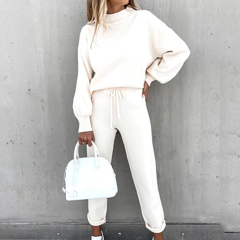 Windproof Long-Sleeve Lace-Up Set