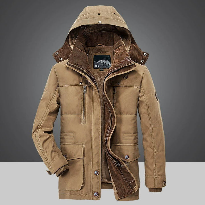 Thickened Middle-Aged And Elderly Cotton-Padded Coat