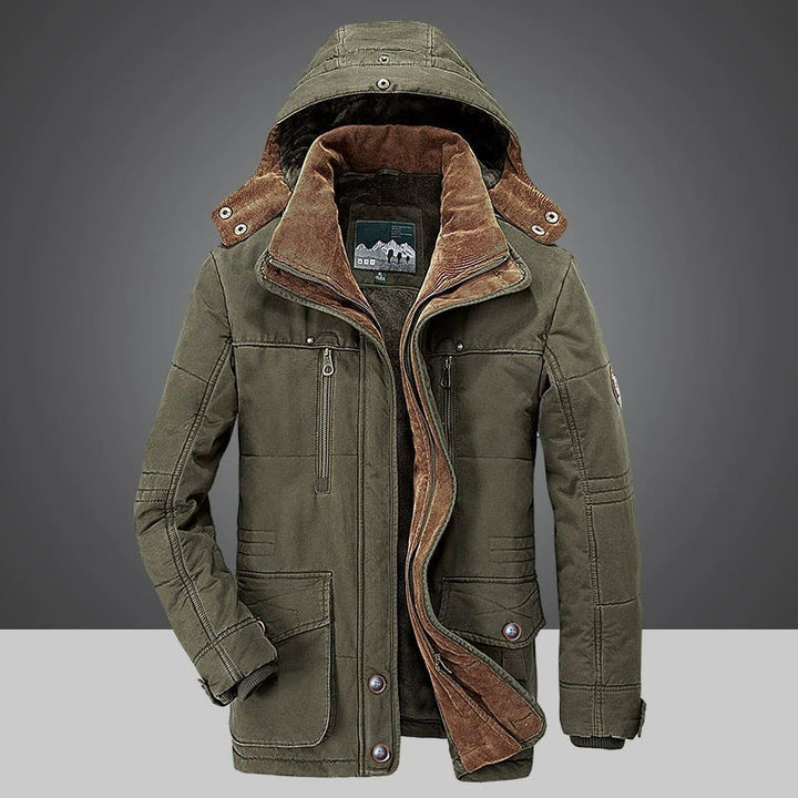 Thickened Middle-Aged And Elderly Cotton-Padded Coat
