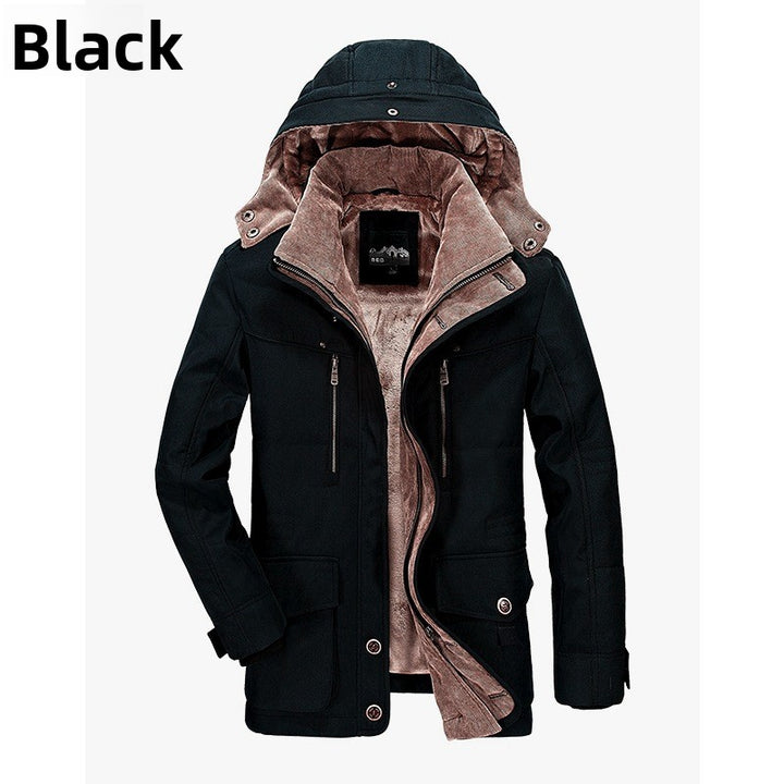 Thickened Middle-Aged And Elderly Cotton-Padded Coat