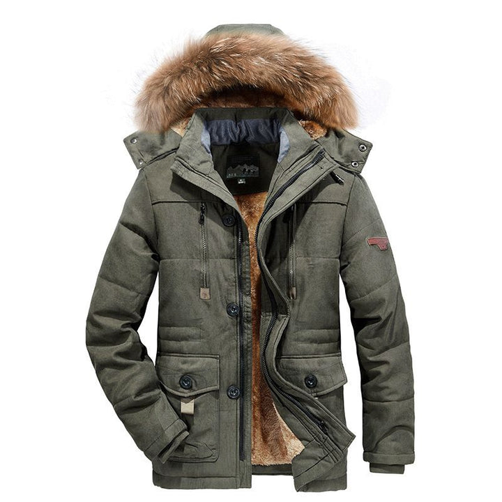 Thickened Middle-Aged And Elderly Cotton-Padded Coat