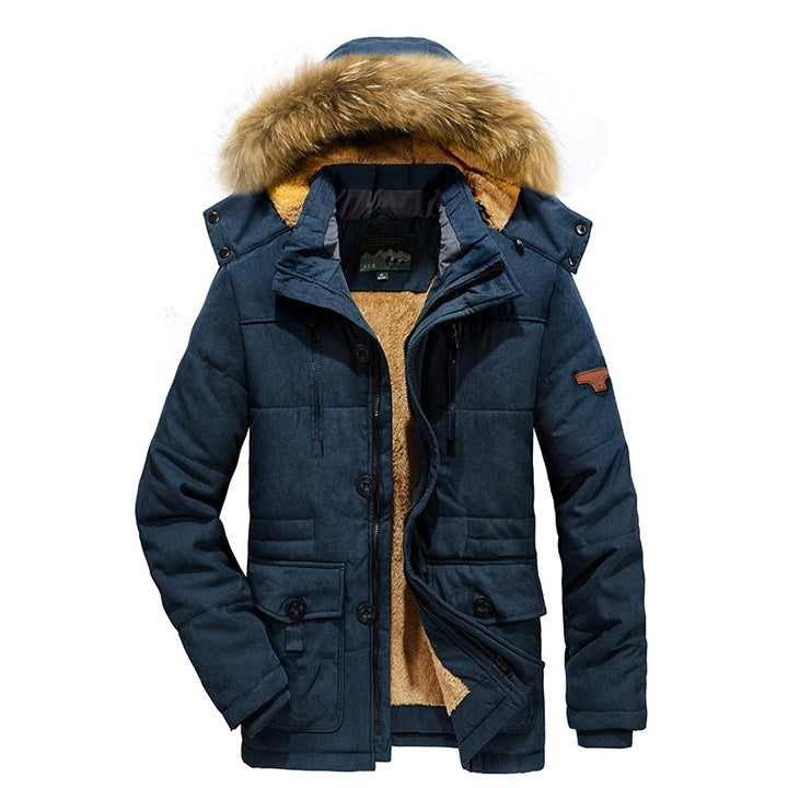 Thickened Middle-Aged And Elderly Cotton-Padded Coat