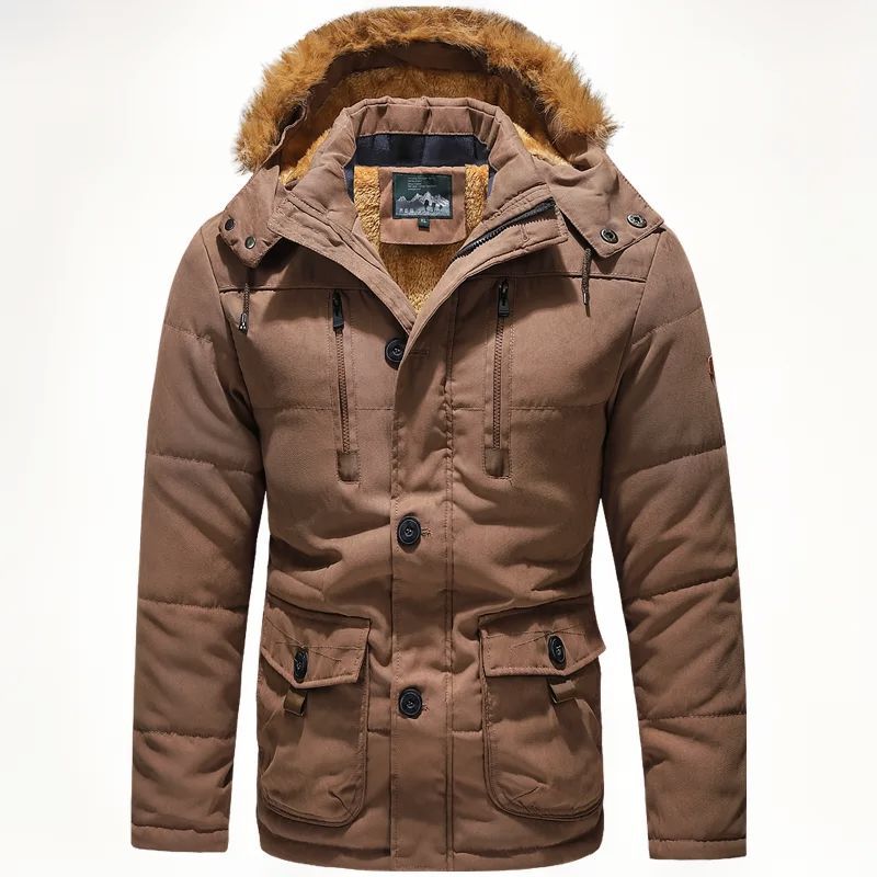 Thickened Middle-Aged And Elderly Cotton-Padded Coat