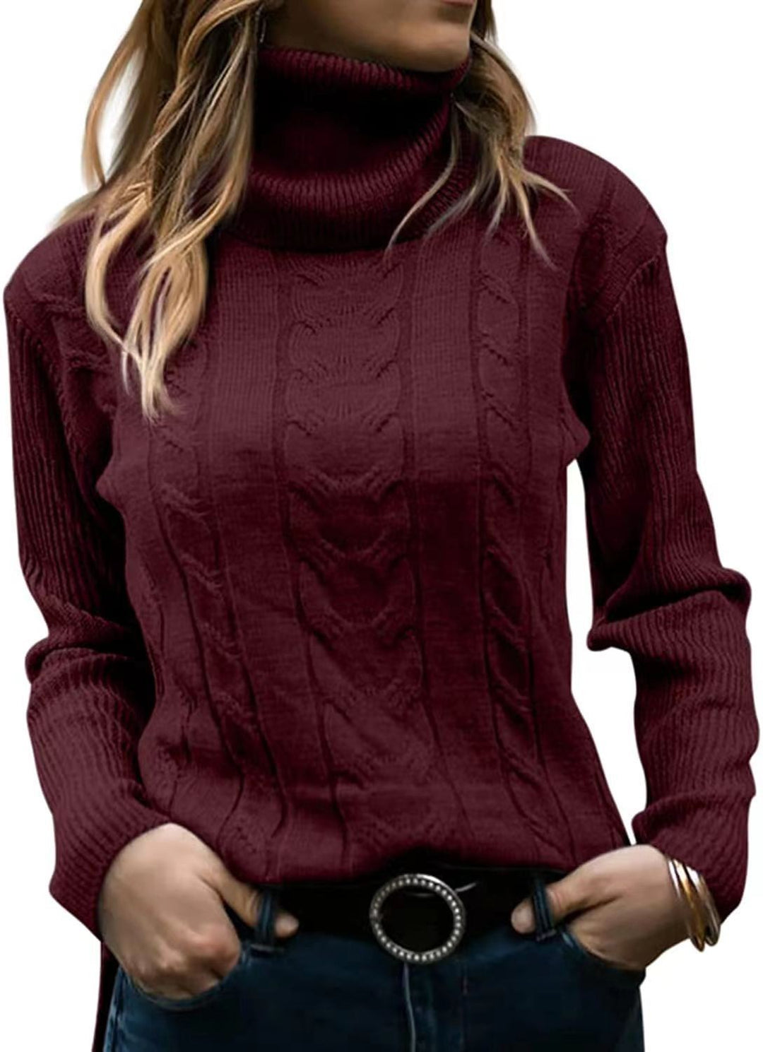 Women'S Long Sleeve Sweater