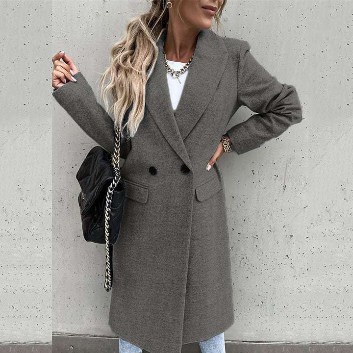 Woolen Coat Women'S Coat