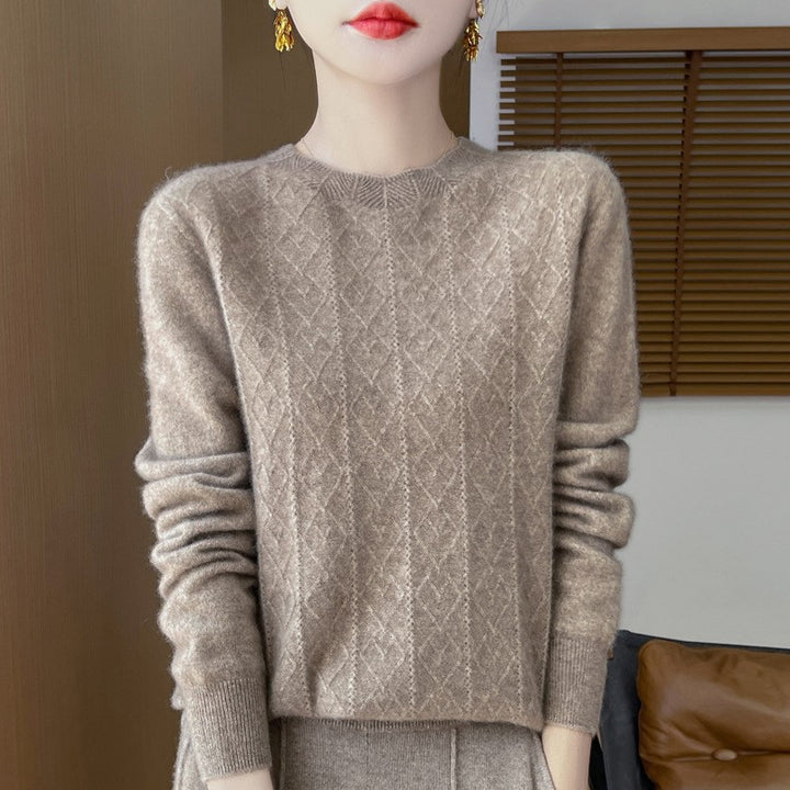 Crewneck Twist Sweater