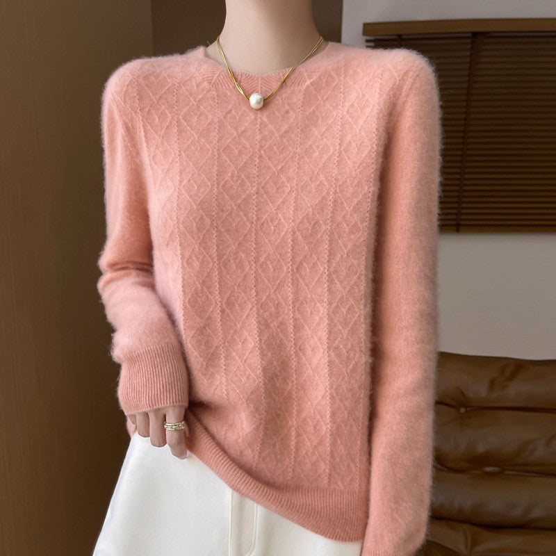 Crewneck Twist Sweater