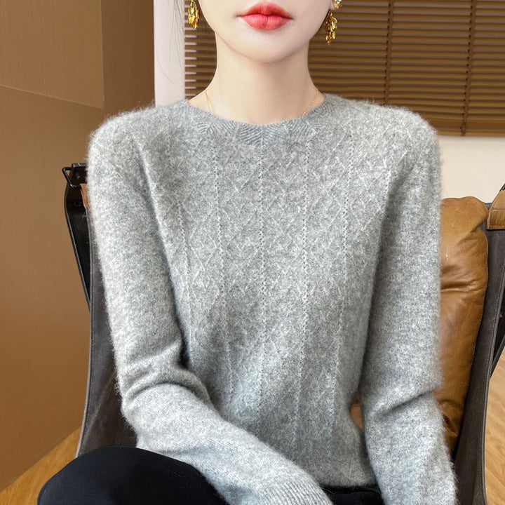 Crewneck Twist Sweater