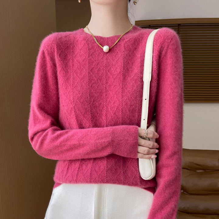 Crewneck Twist Sweater