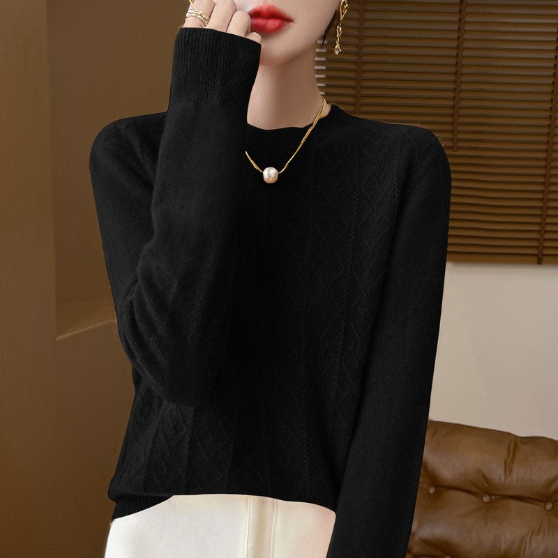 Crewneck Twist Sweater