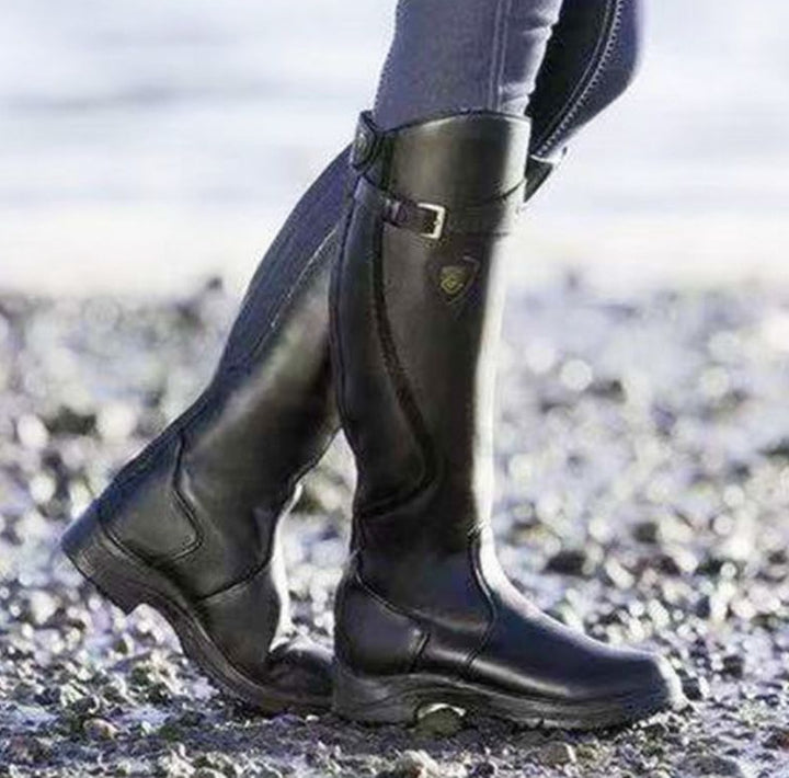 High Long Flat Boots