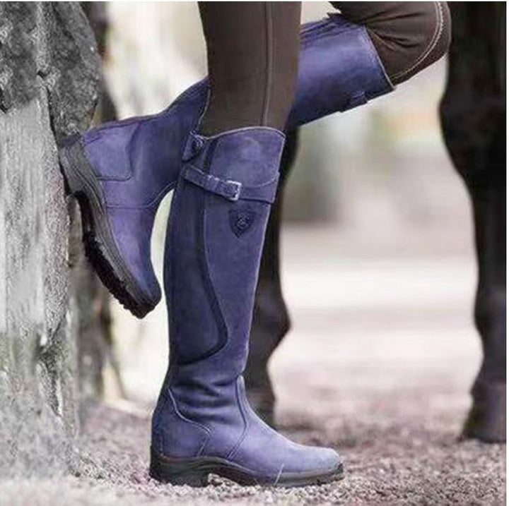 High Long Flat Boots