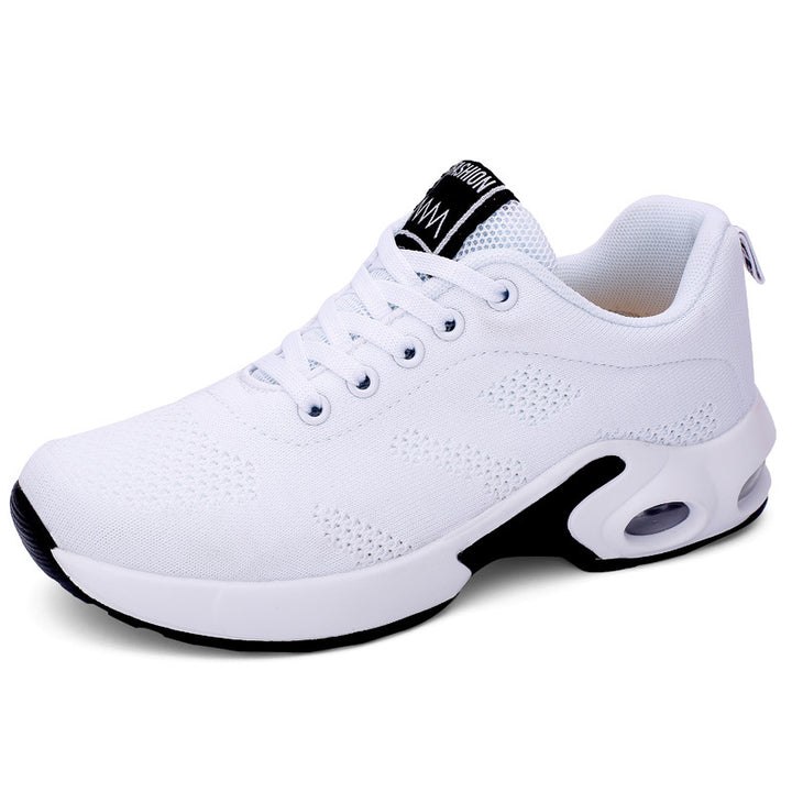 Women's Air Cushion Running Trainers Breathable Mesh Lace Up Sport Sneakers