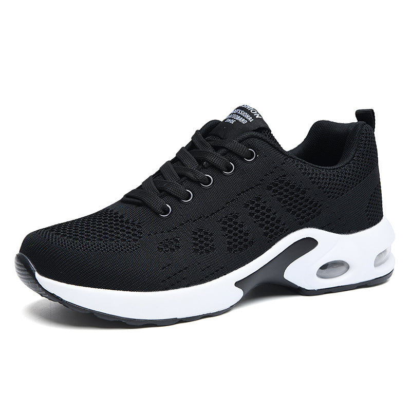 Women's Air Cushion Running Trainers Breathable Mesh Lace Up Sport Sneakers