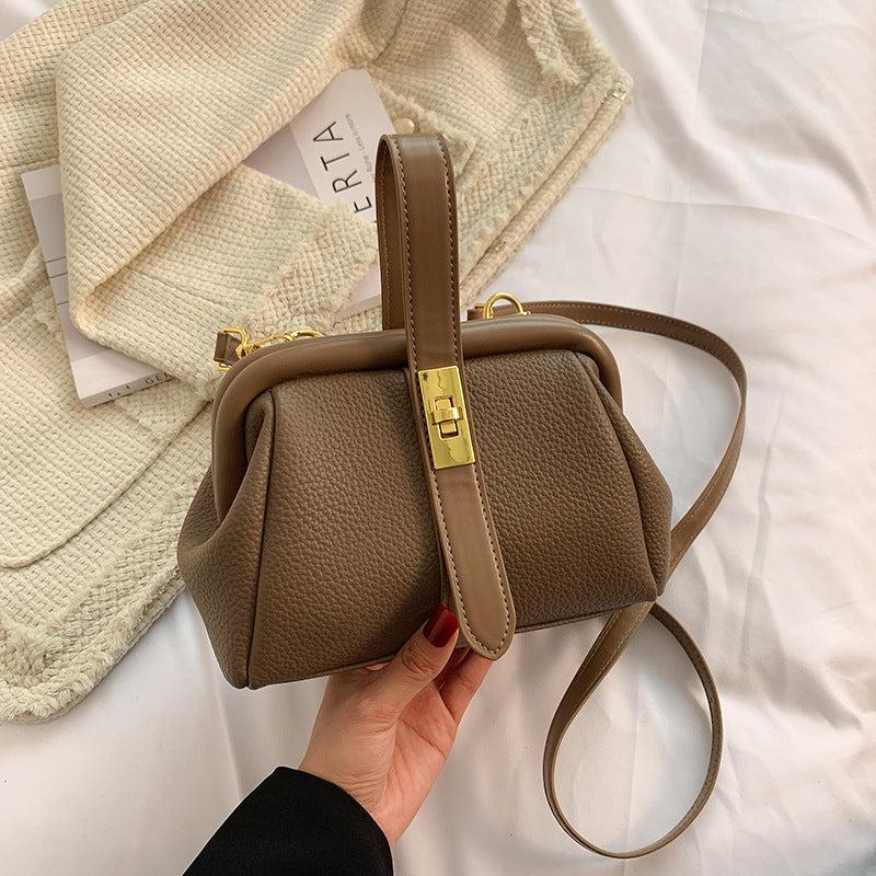 Women's Structured PU Leather Shoulder Tote Bag