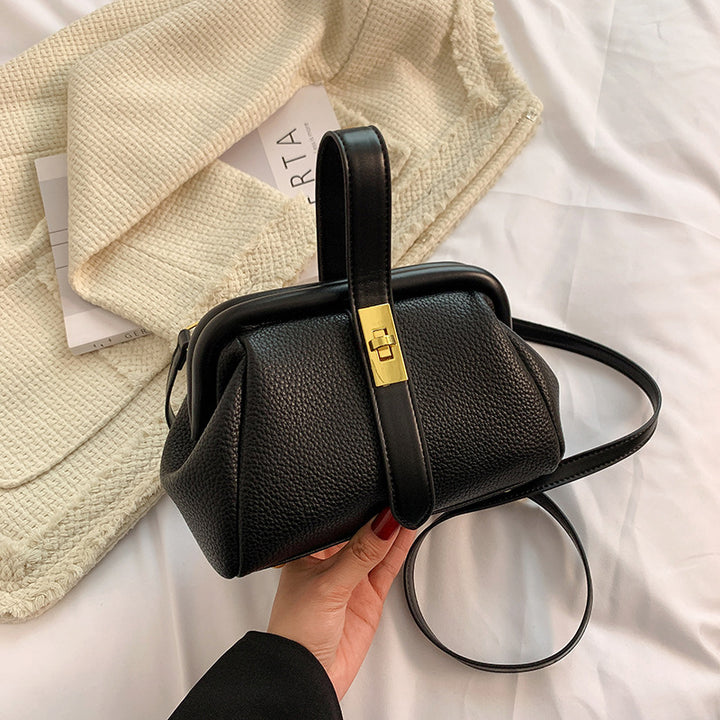 Women's Structured PU Leather Shoulder Tote Bag