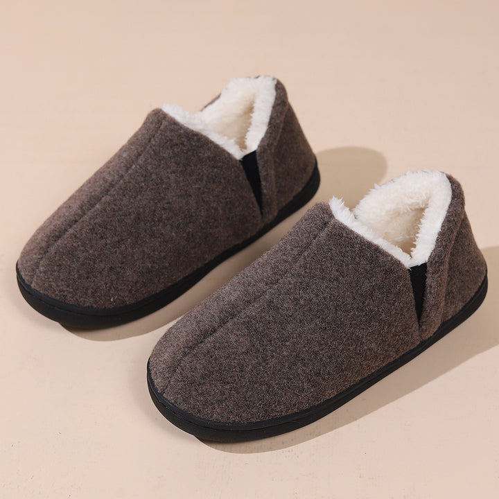 Couples Non-Slip Wool Fluffy Cosy Indoor House Slippers