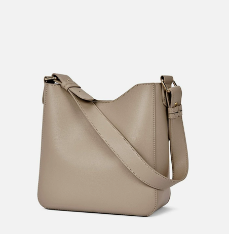 Women's Large Capacity Premium PU Leather Bucket Bag