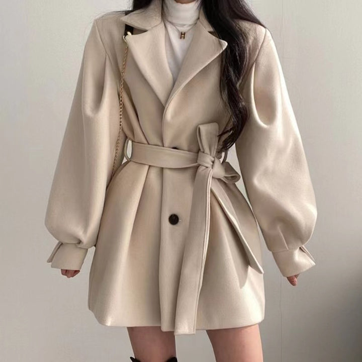 Tight Waist Thickened Medium-Long Clothes