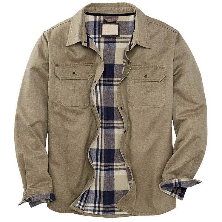 Motorcycle Long Sleeve Cotton Jacket