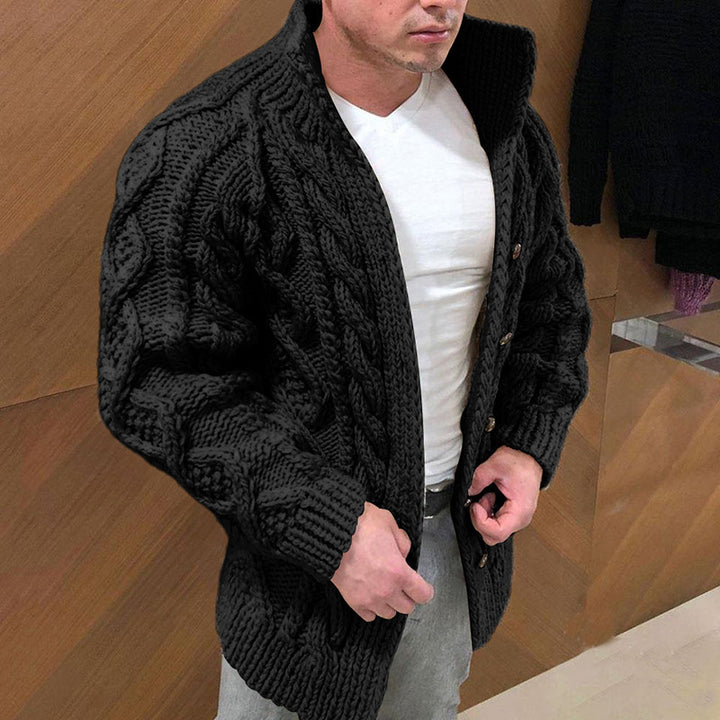 Men'S Jacquard Casual Sweater