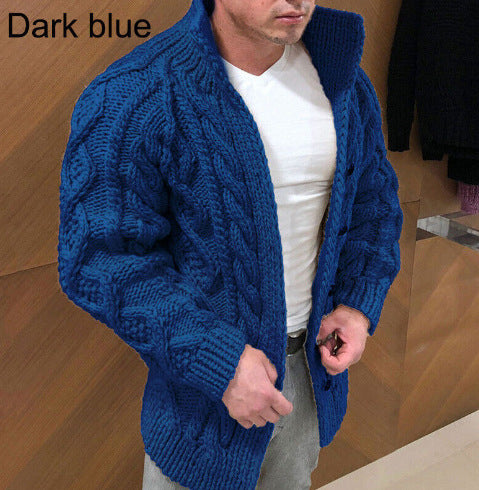 Men'S Jacquard Casual Sweater