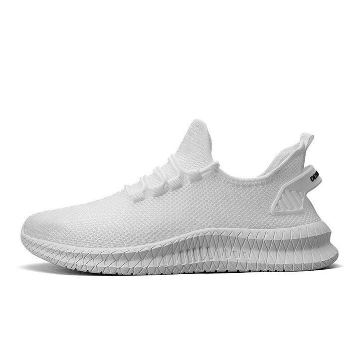 Unisex Sneakers – Mesh Knit Lace Up Runner