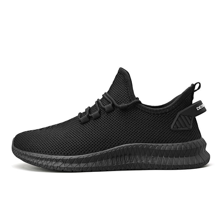 Unisex Sneakers – Mesh Knit Lace Up Runner