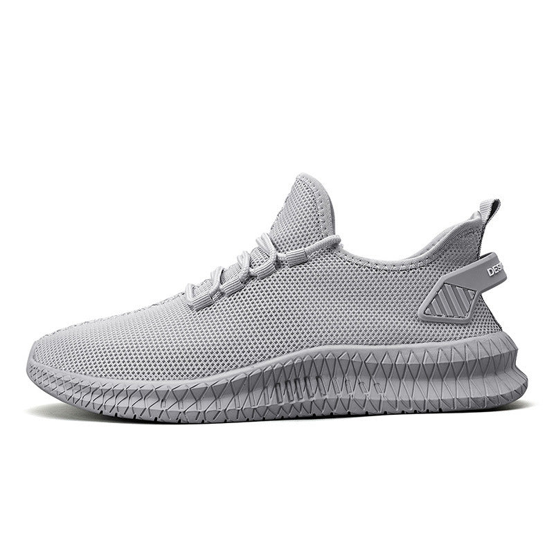 Unisex Sneakers – Mesh Knit Lace Up Runner